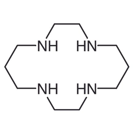 Cyclam (1,4,8,11-Tetraazacyclotetradecane) chemical structure